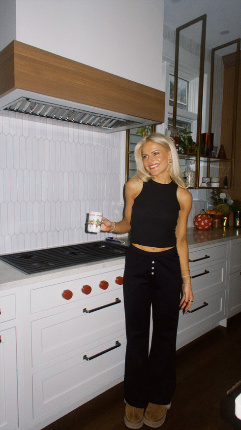 The Easy Peasy Pant // Black